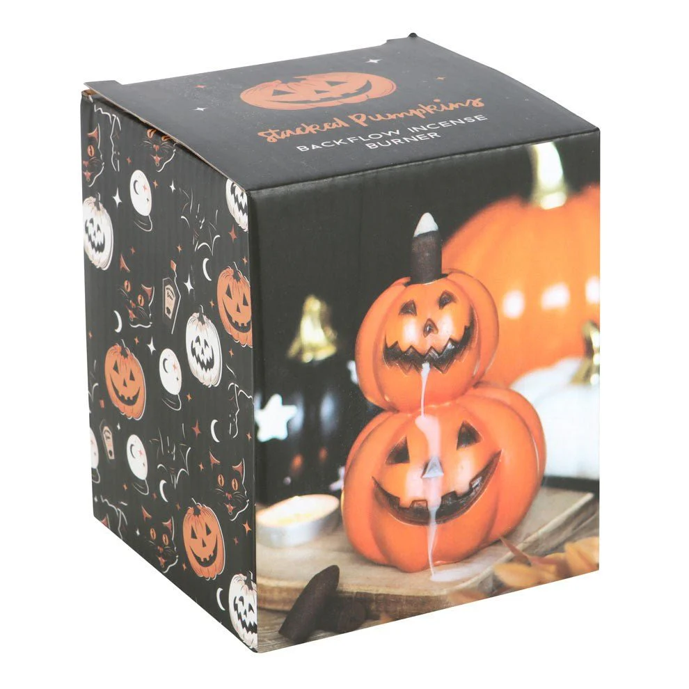 Stacked Pumpkin Backflow Incense Burner - Image 5