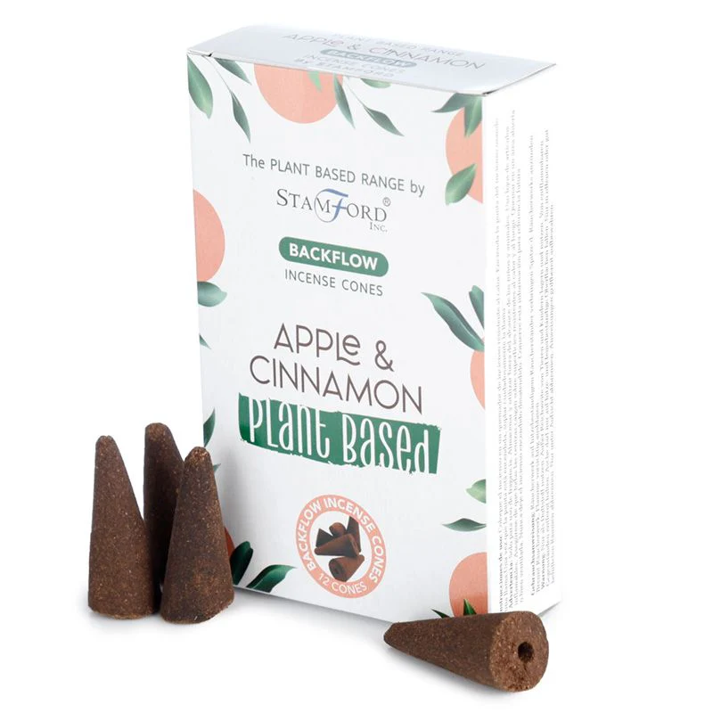 Stamford Apple & Cinnamon Plant Based Backflow Incense Cones
