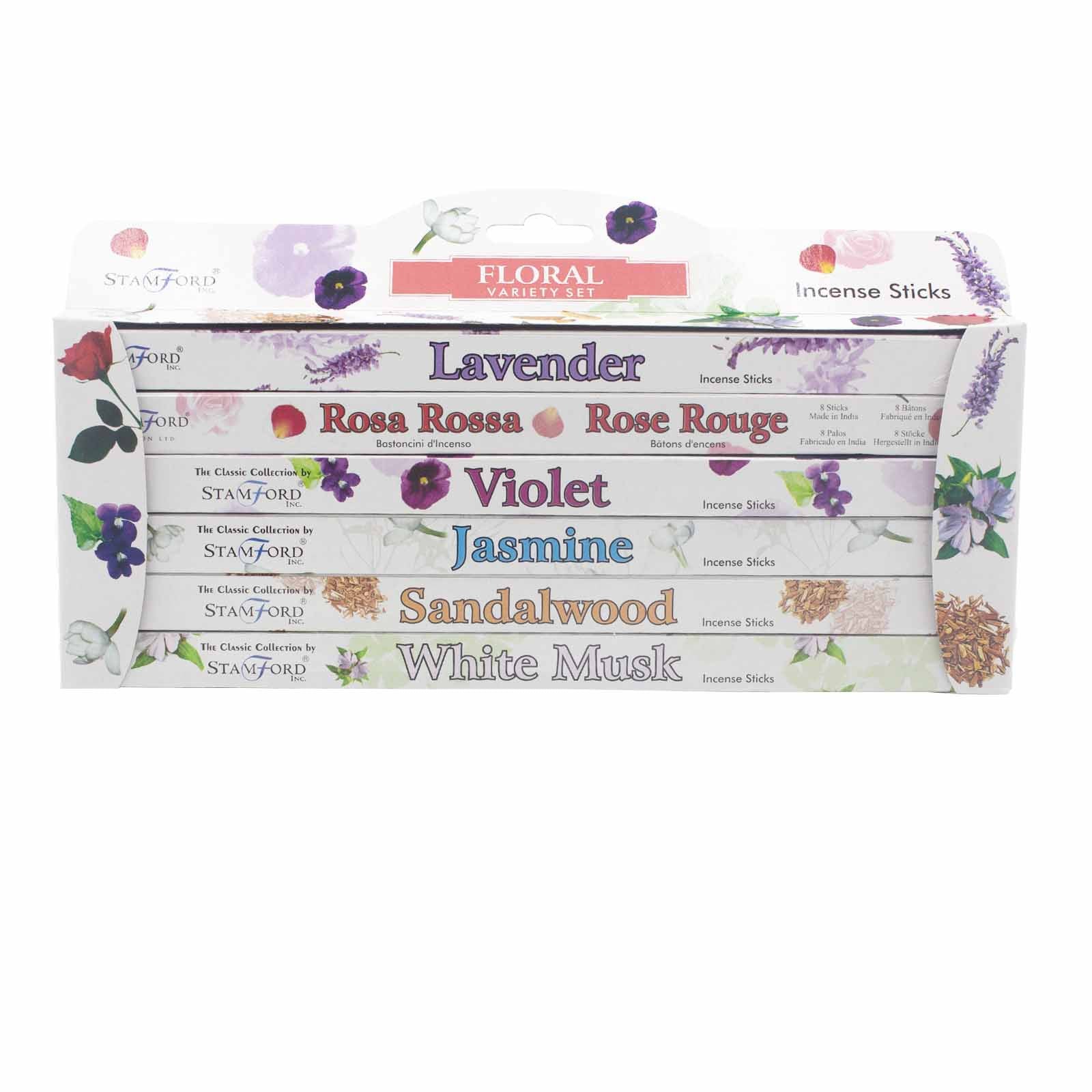 Stamford Incense Stick Gift Set - Floral