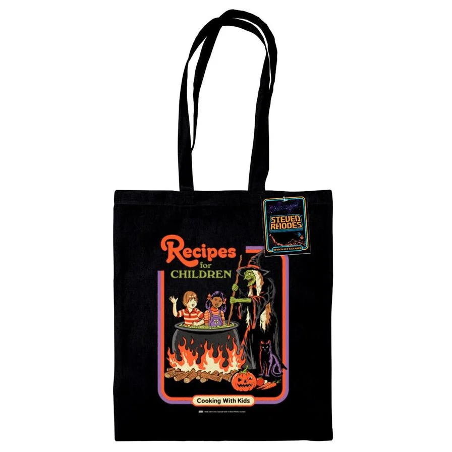 Steven Rhodes Tote Bag โ Recipes for Children