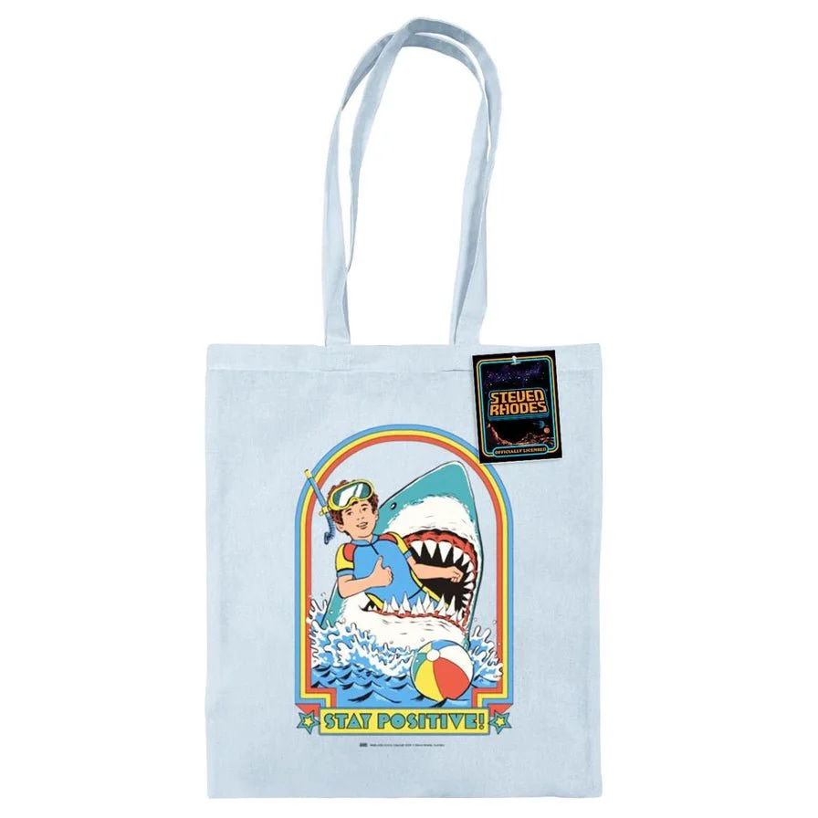 Steven Rhodes Tote Bag – Stay Positive!
