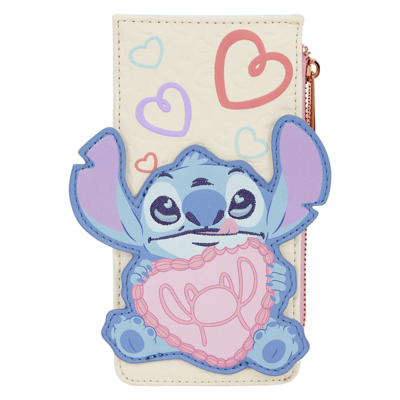 Loungefly Stitch & Angel Be Mine Large Card Holder