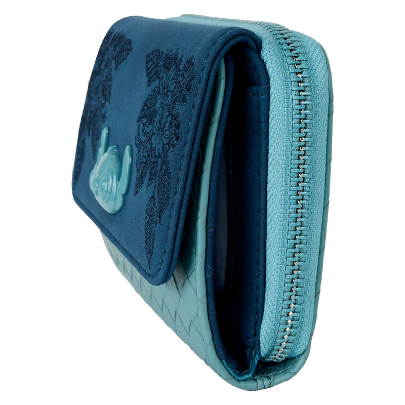 Loungefly Stitch Embroidered Floral Wallet - Image 2