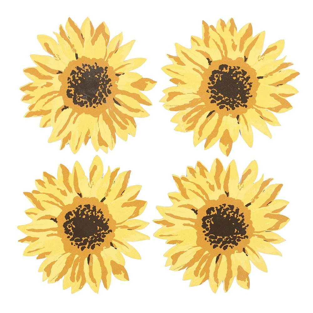 Sunflower Coaster Set - Image 3