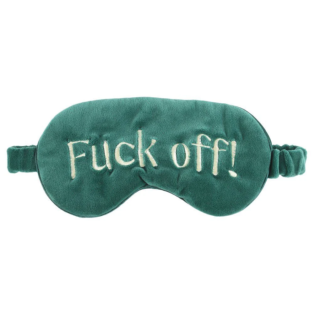 Sweary Velvet Sleep Mask - Image 2