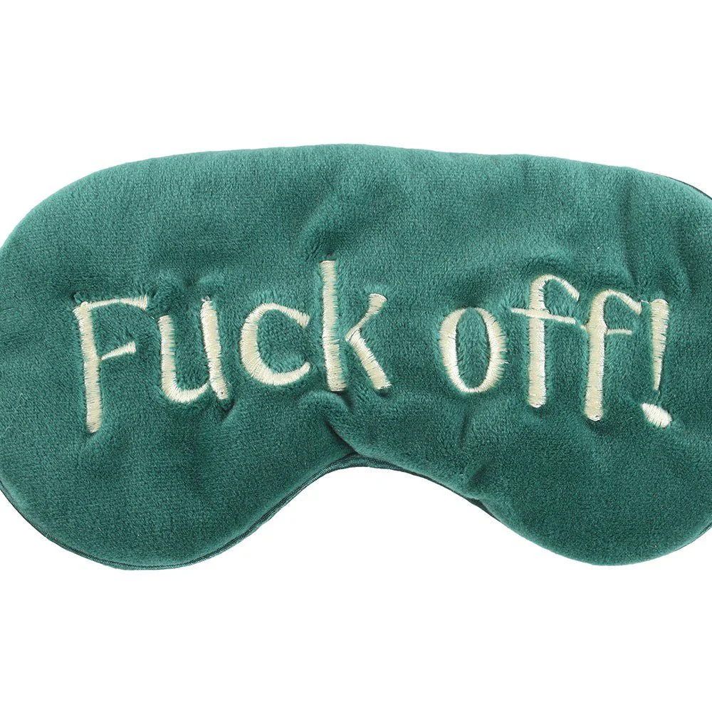 Sweary Velvet Sleep Mask - Image 3