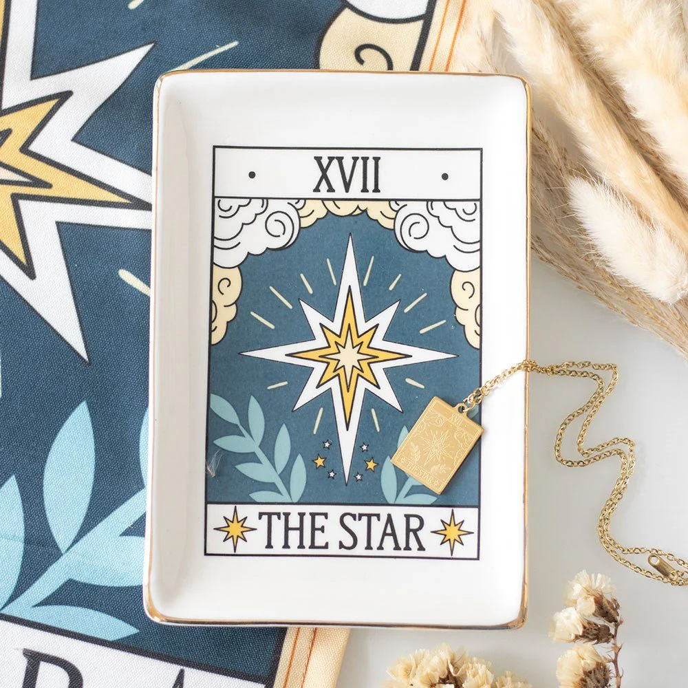 Tarot ‘The Star’ Trinket Dish | Mystical Homeware Gift - Image 4