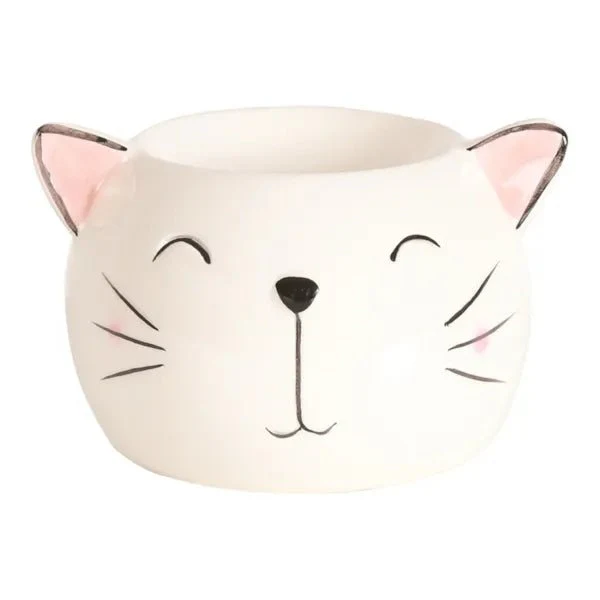 Cat Face Ceramic Wax Melt Burner