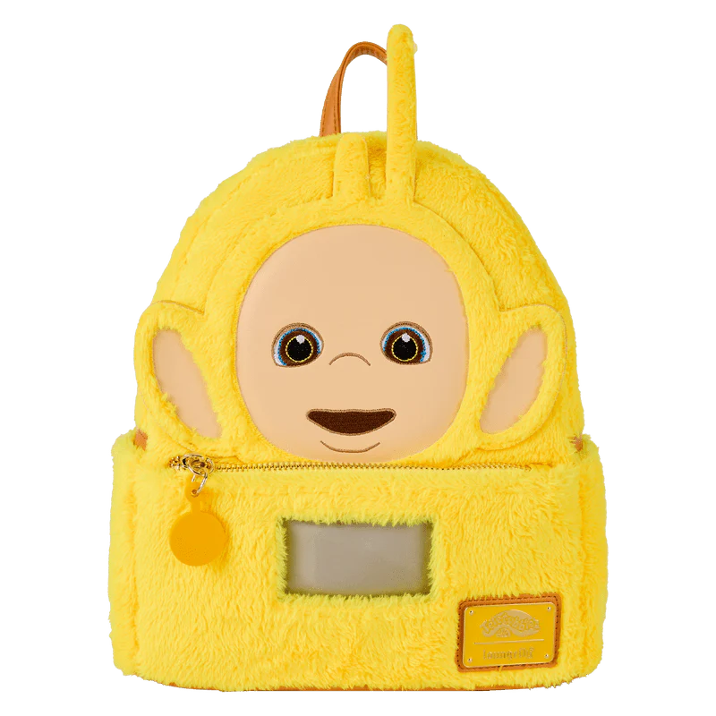 Loungefly Teletubbies Laa-Laa Plush Cosplay Light-Up Mini Backpack