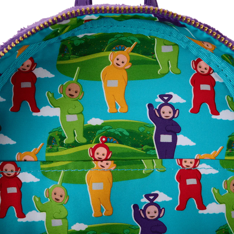 Loungefly Teletubbies Tinky-Winky Plush Cosplay Light-Up Mini Backpack - Image 5
