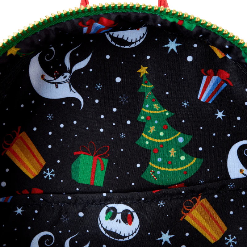Loungefly The Nightmare Before Christmas Jack Skellington String Lights Light-Up Glow Mini Backpack - Image 7