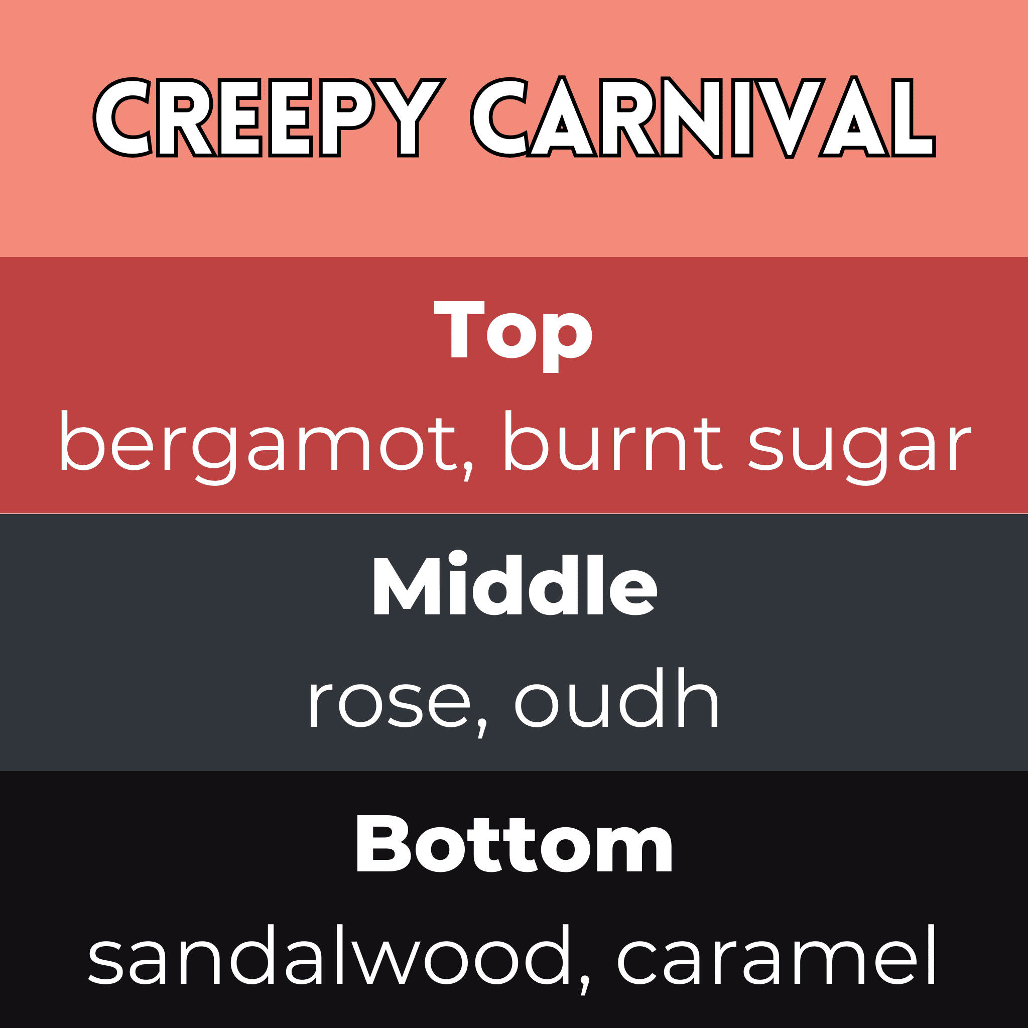Creepy Carnival Segment Wax Melt - Image 2