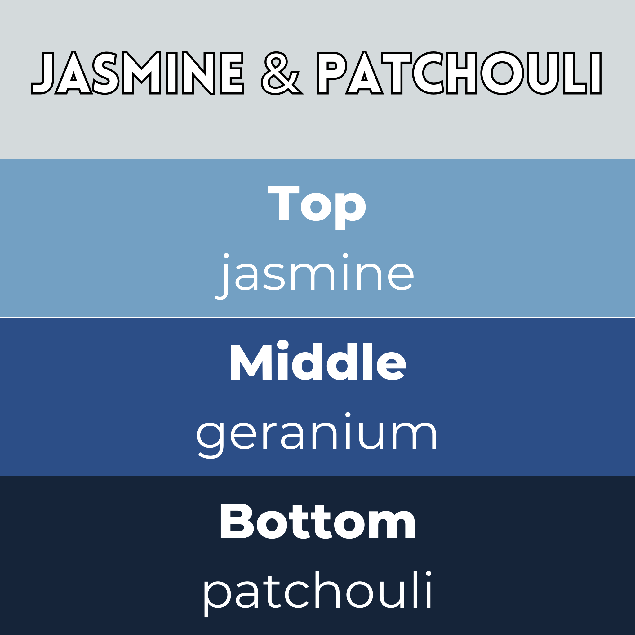Jasmine and Patchouli Segment Wax Melt - Image 2