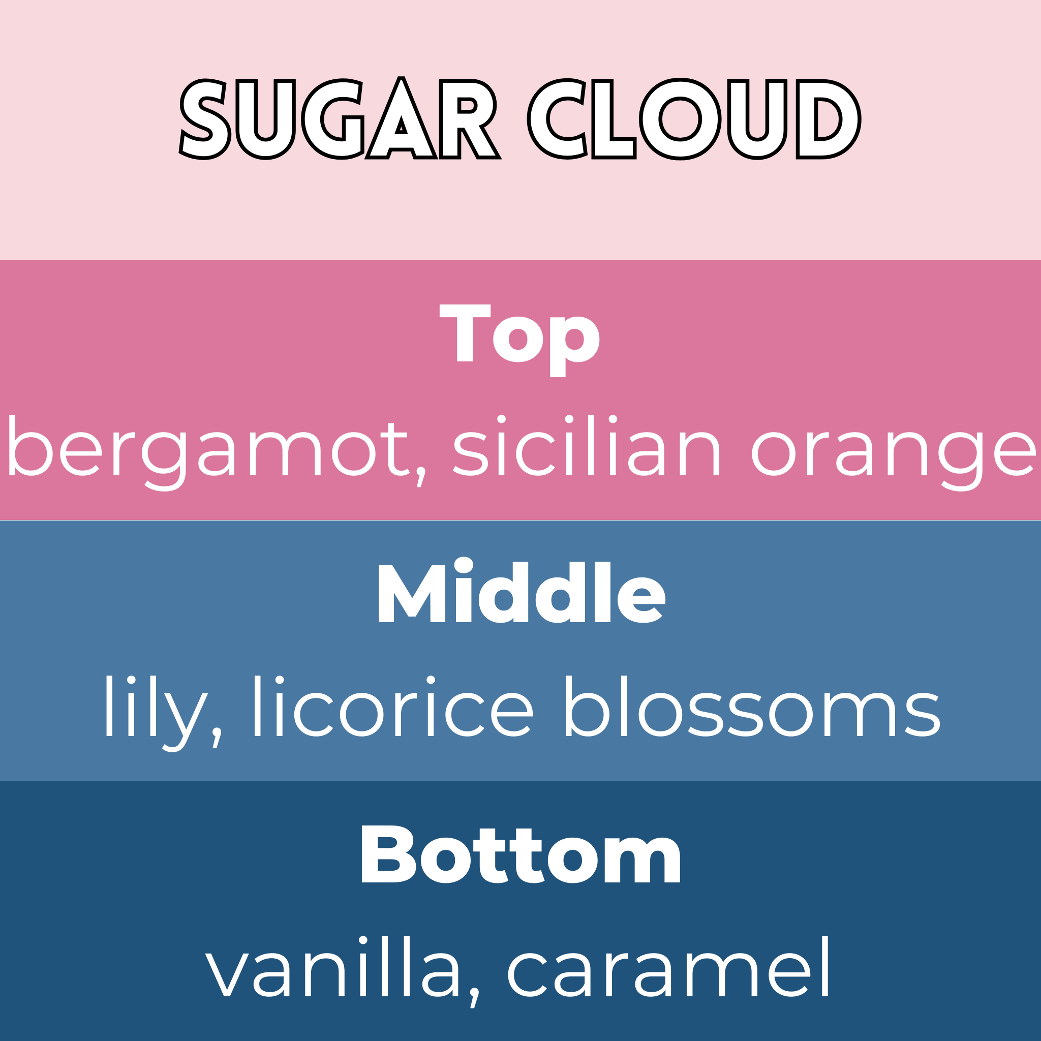 Sugar Cloud Segment Wax Melt - Image 2
