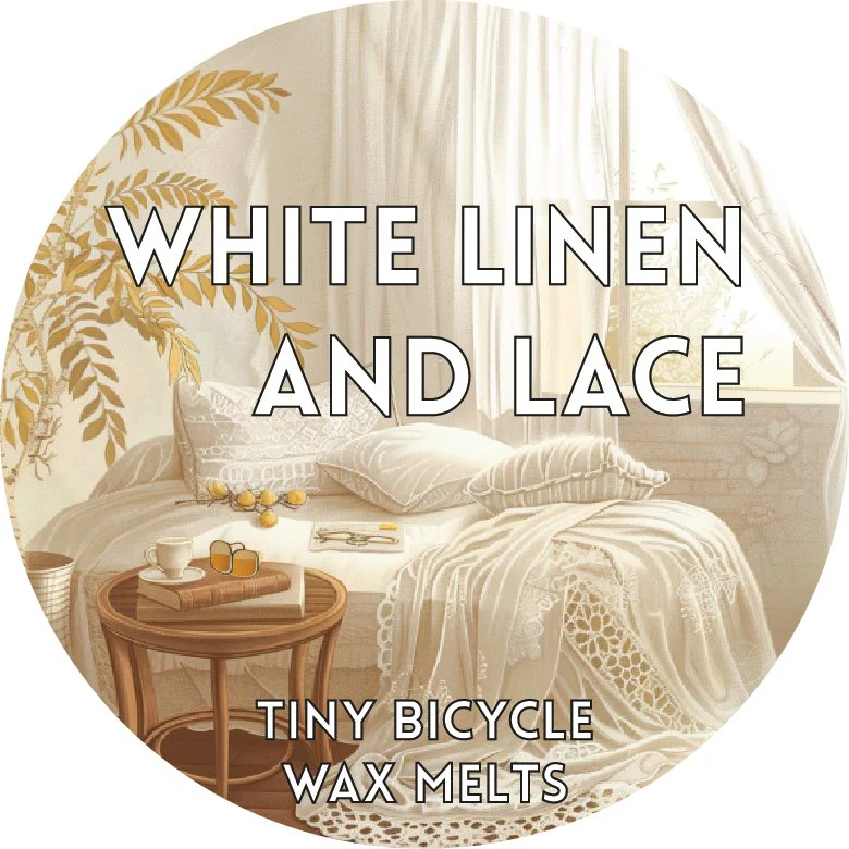White Linen and Lace Segment Wax Melt