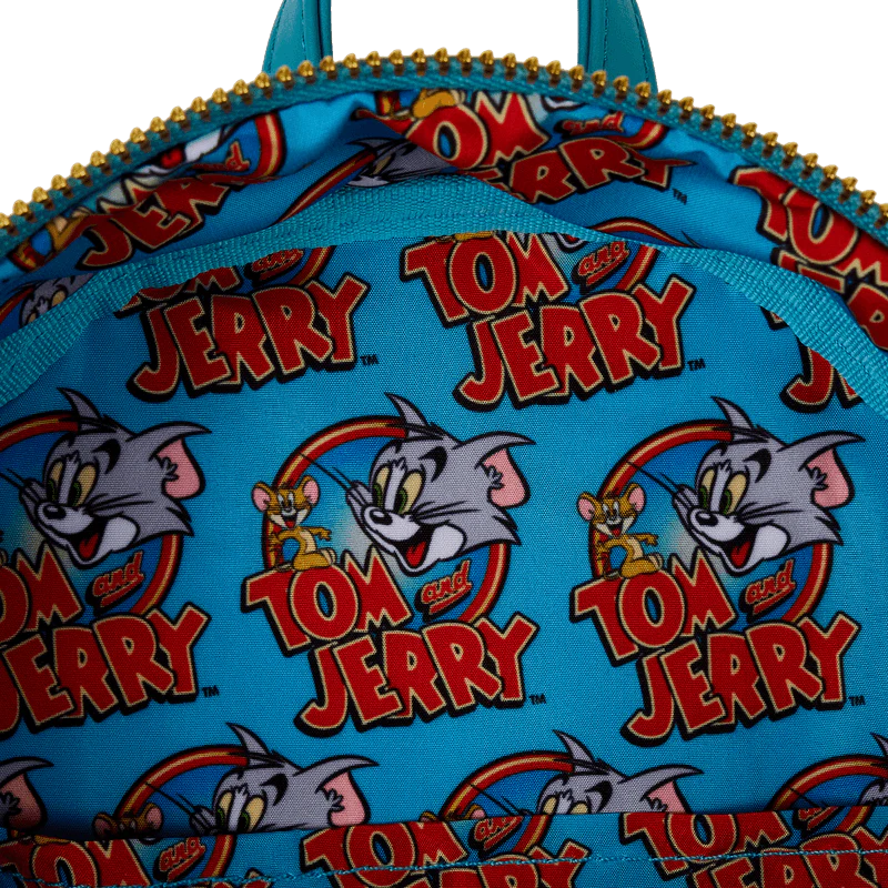 Loungefly Tom and Jerry Plush Pop-Up Mini Backpack - Image 6