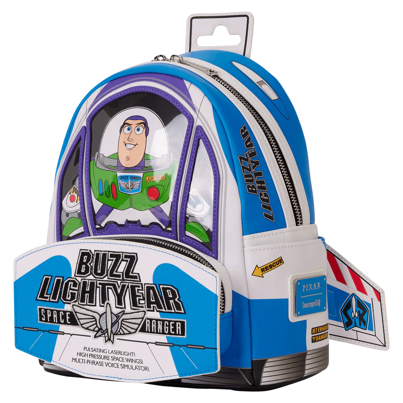 Loungefly Toy Story 30th Anniversary Buzz Lightyear Glow Mini Backpack - Image 2