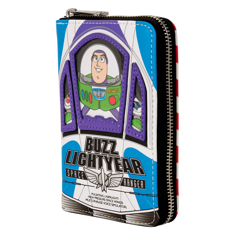 Loungefly Toy Story 30th Anniversary Buzz Lightyear Glow Zip Around Wallet - Image 2