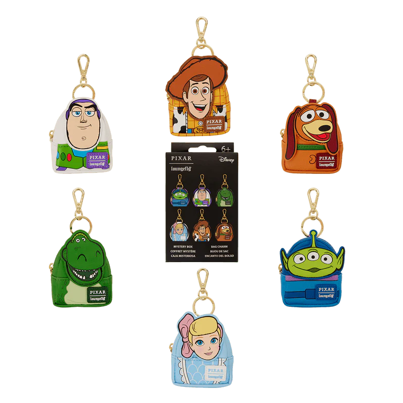 Loungefly Toy Story 30th Anniversary Mystery Mini Backpack Keychain Charm
