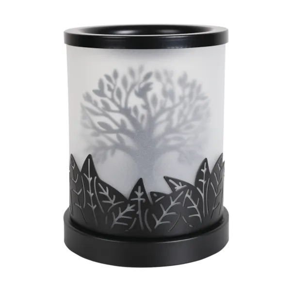 Tree of Life Black Electric Wax Melt Burner