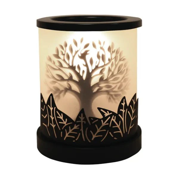 Tree of Life Black Electric Wax Melt Burner - Image 2