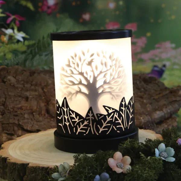 Tree of Life Black Electric Wax Melt Burner - Image 3