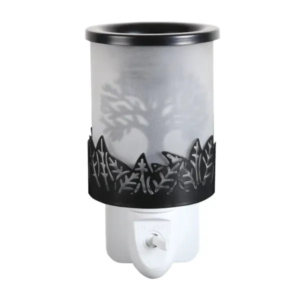 Tree of Life Black Plug In Wax Melt Burner