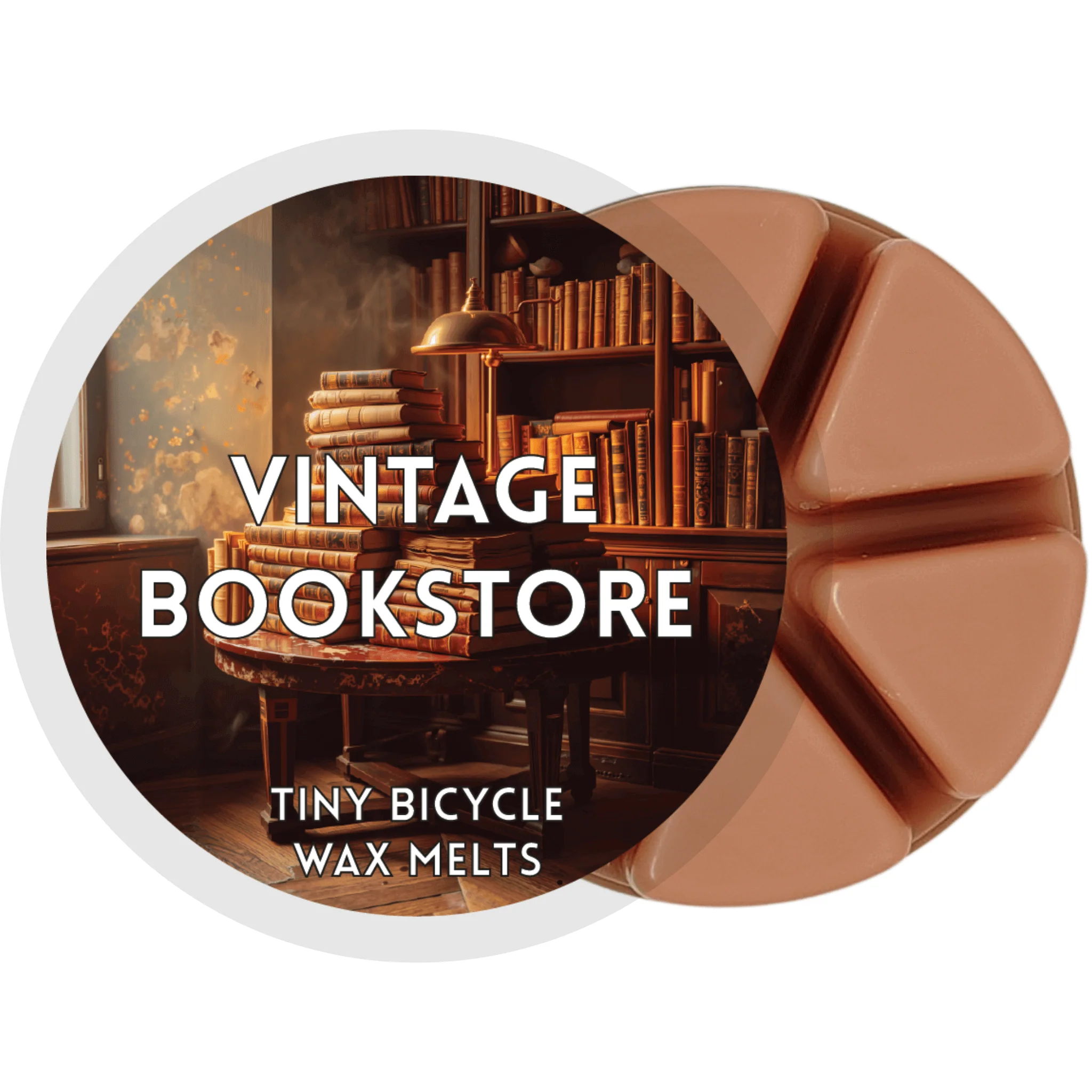 Vintage Bookstore Segment Wax Melt