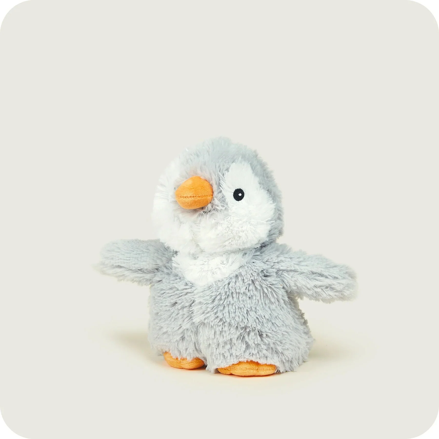 Warmies Junior Grey Penguin Microwavable Plush - Image 2