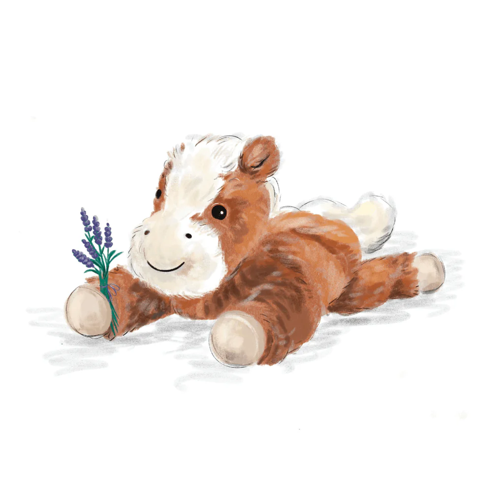 Warmies Laying Horse Heatable Plush Toy - Image 6