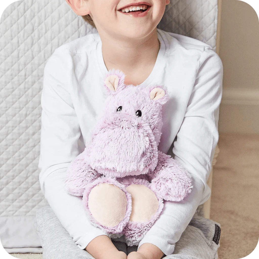 Warmies Marshmallow Hippo Heatable Plush Toy - Image 8