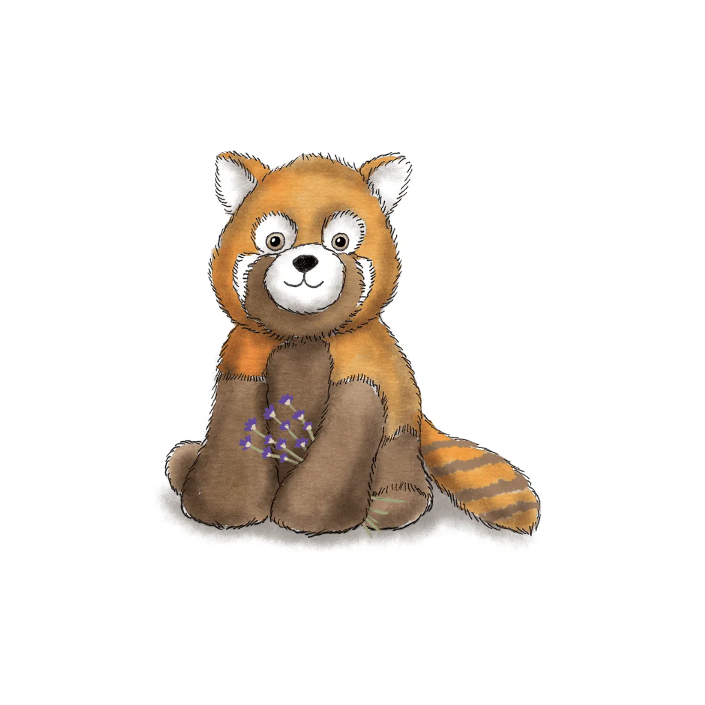 Warmies Red Panda Heatable Plush Toy - Image 7