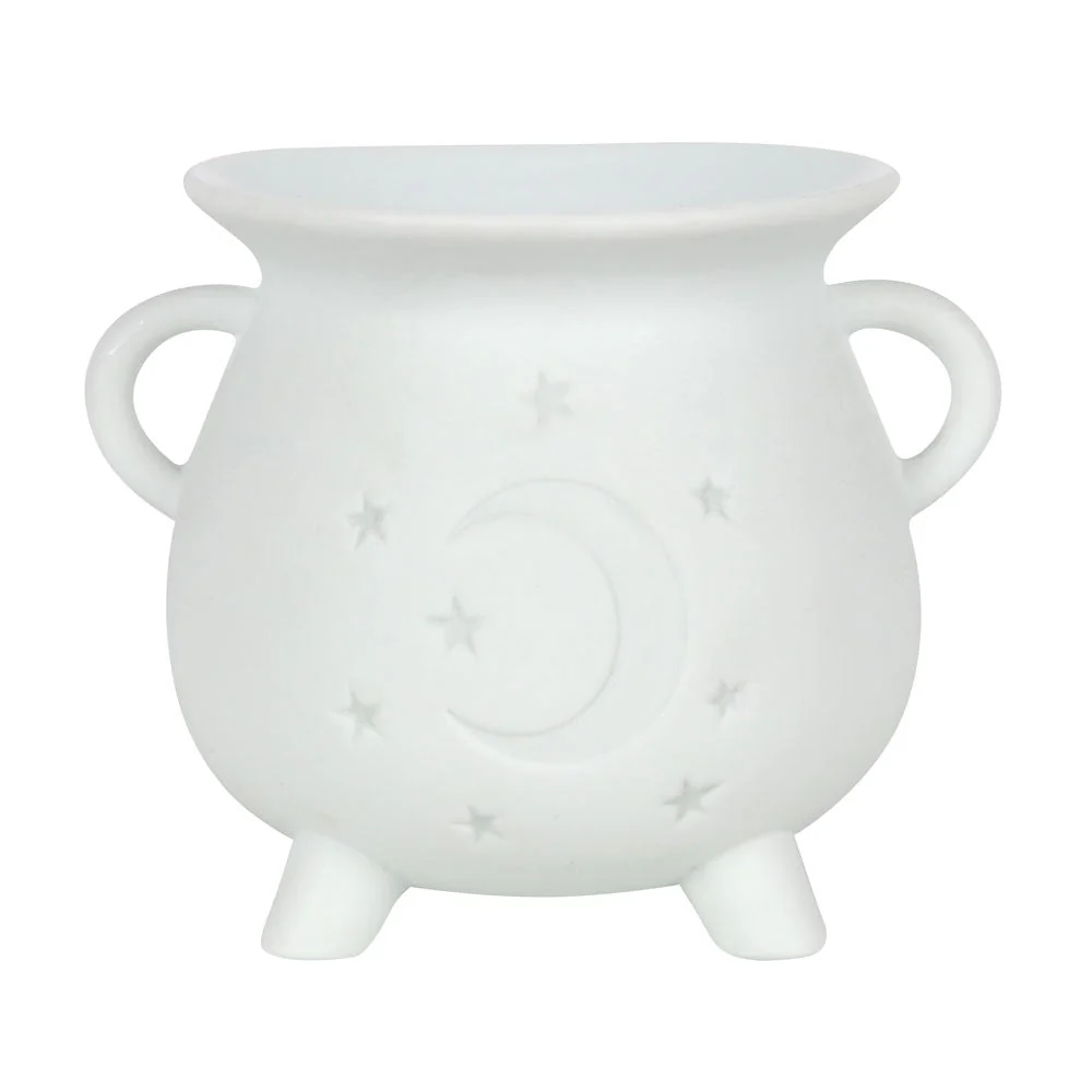White Mystical Moon Cauldron Warmer