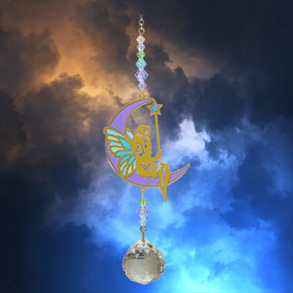 Fairy Aurora Crystal Suncatcher β Crystal Dreams Range - Image 3