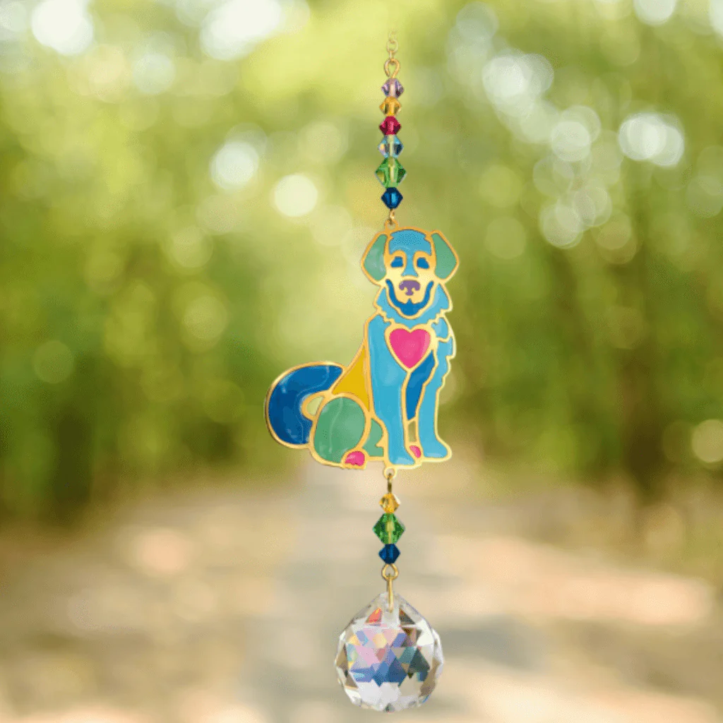 Puppy Bright Crystal Suncatcher β Crystal Dreams Range - Image 3