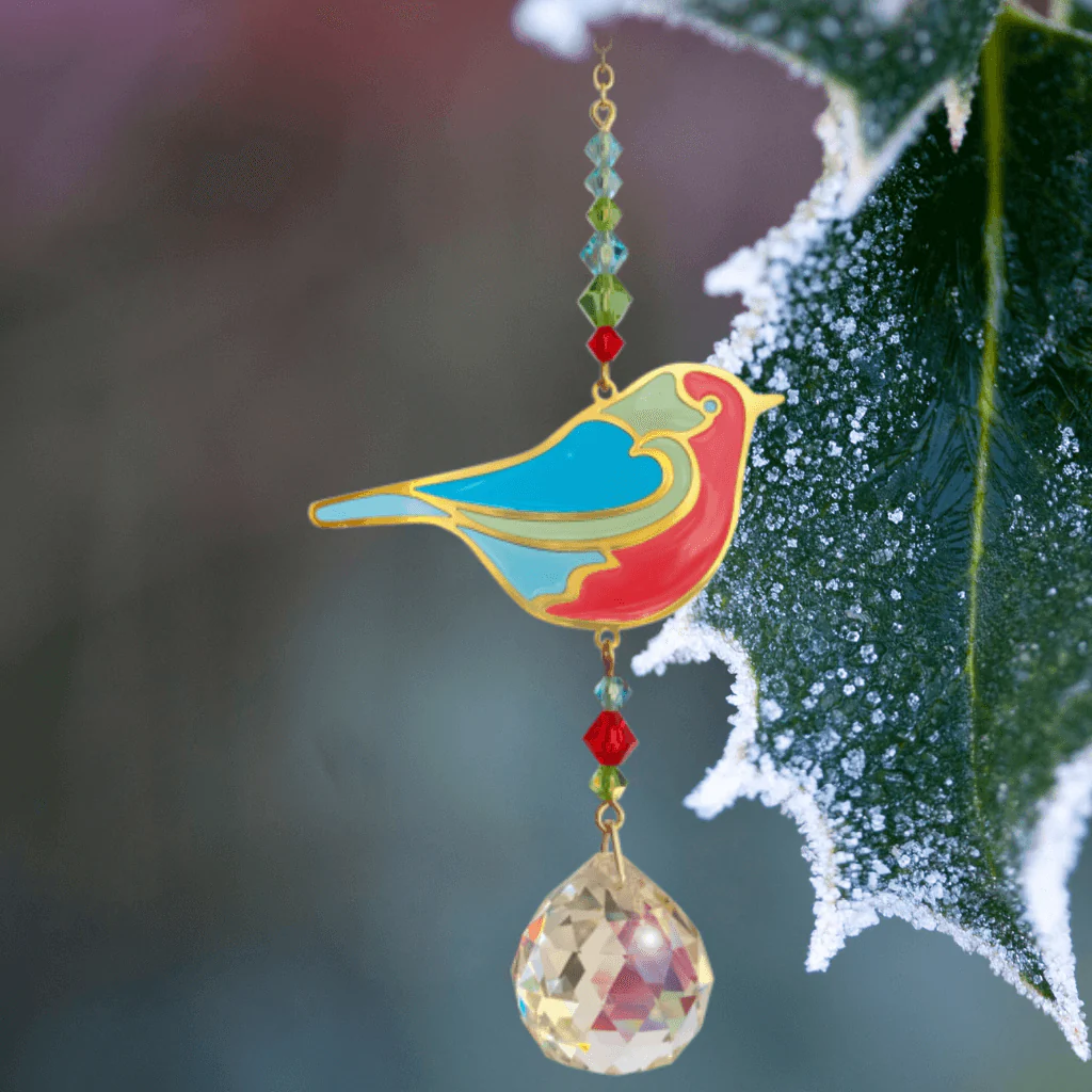 Robin Crystal Suncatcher β Crystal Dreams Range - Image 3