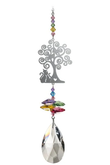 Wild Things Crystal Fantasy Small - Cats Under The Tree Confetti