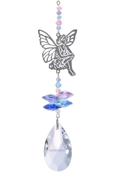 Wild Things Crystal Fantasy Small - Sitting Fairy Pastel