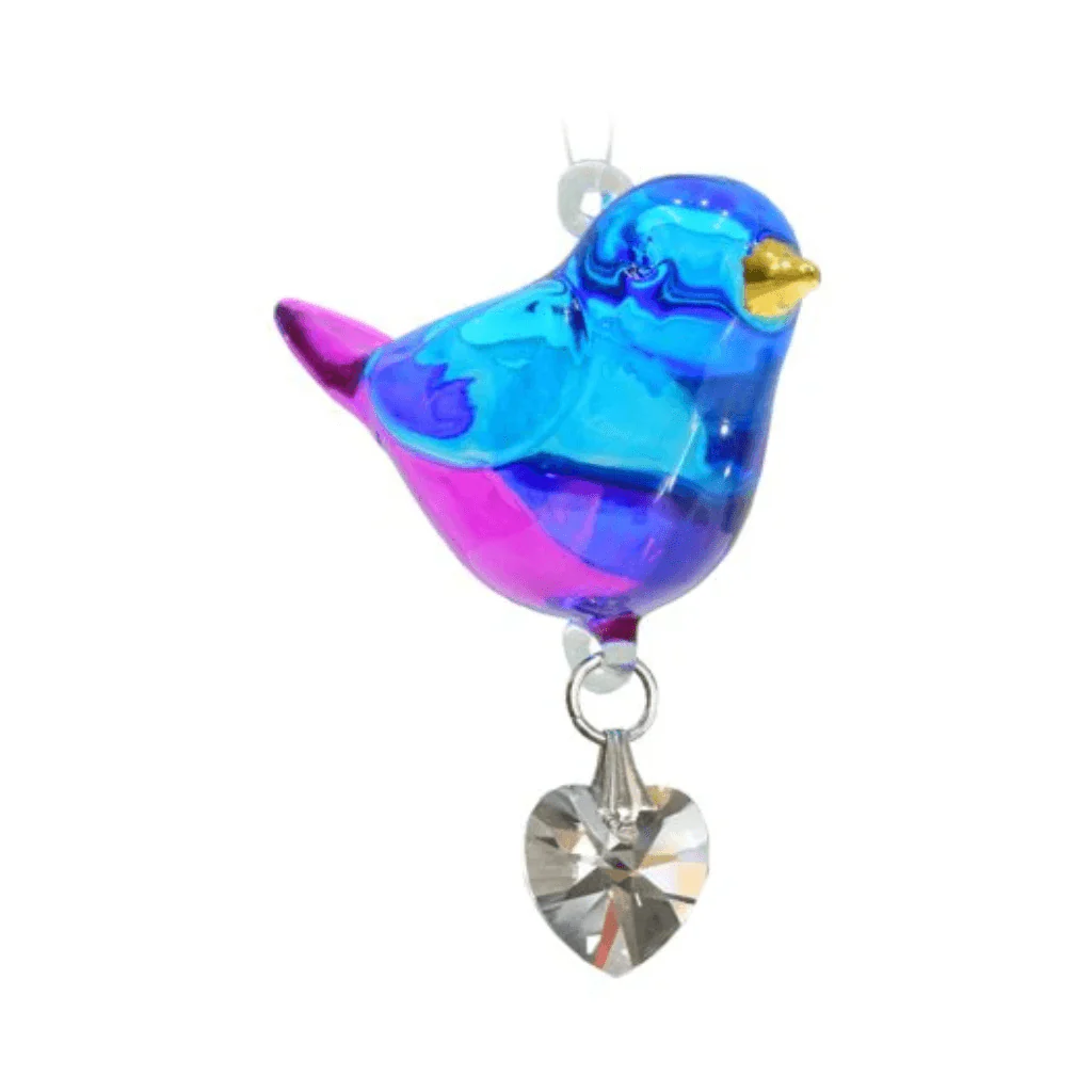 Wild Things ‘Evening Song’ Crystal Glass Suncatcher – Pretty Little Birds Range