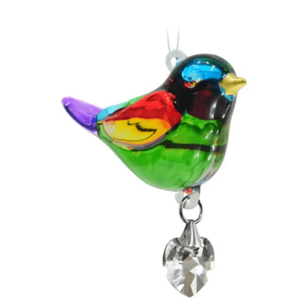 Wild Things ‘Rainbow’ Crystal Glass Suncatcher – Pretty Little Birds Range