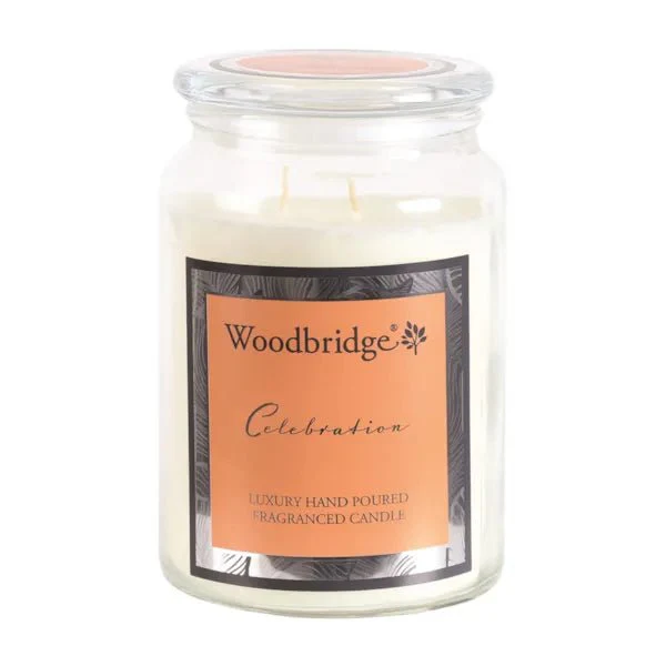 Woodbridge Celebration Scented Candle Jar – Apple, Berries & Musk