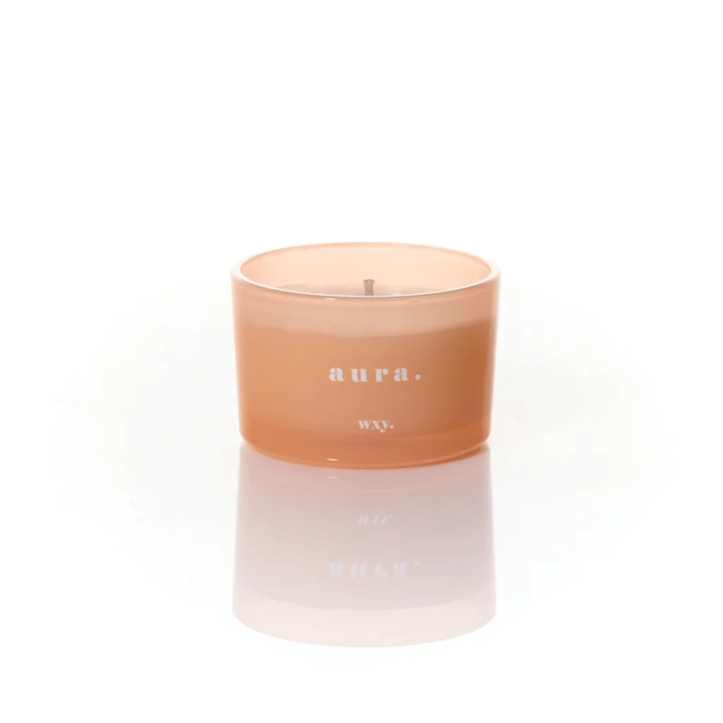 WXY Aura 3oz Candle β White Woods & Amber - Image 2