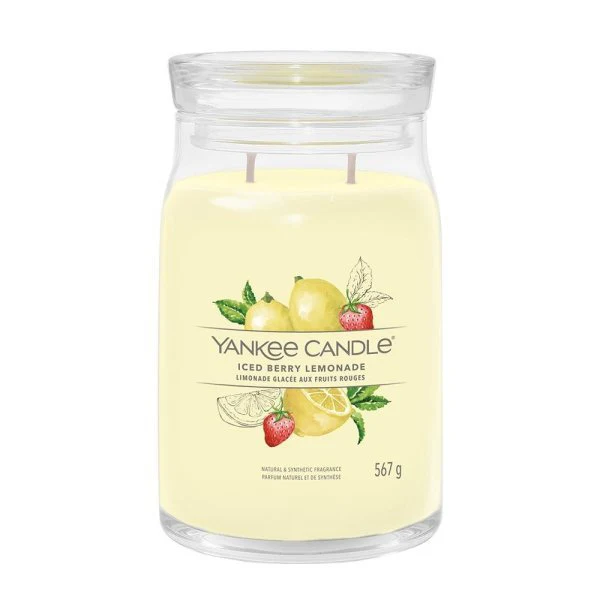 Yankee Candle Signature Large Jar Candle - Ice Berry Lemonade