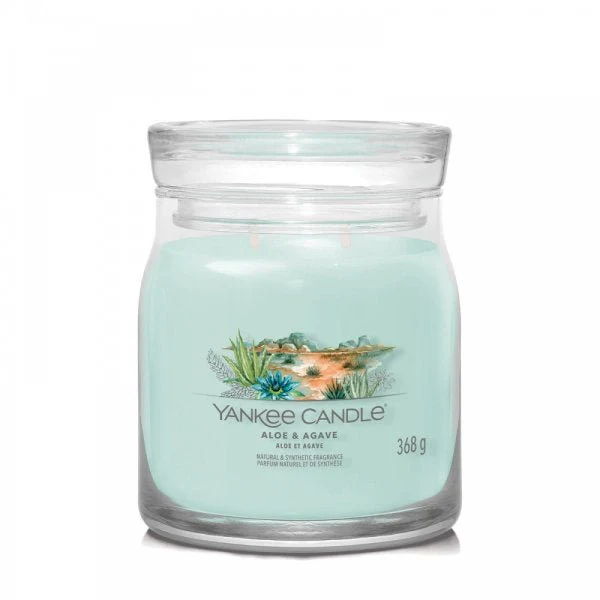 Yankee Candle Signature Medium Jar Candle - Aloe & Agave