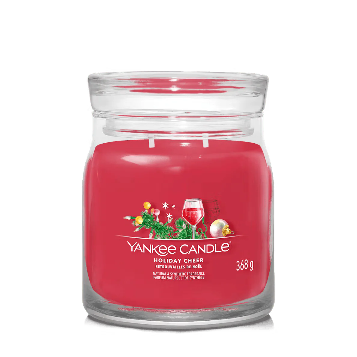 Yankee Candle Signature Medium Jar Candle - Holiday Cheer