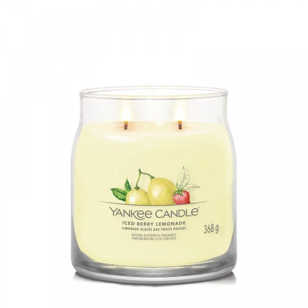 Yankee Candle Signature Medium Jar Candle - Iced Berry Lemonade - Image 2