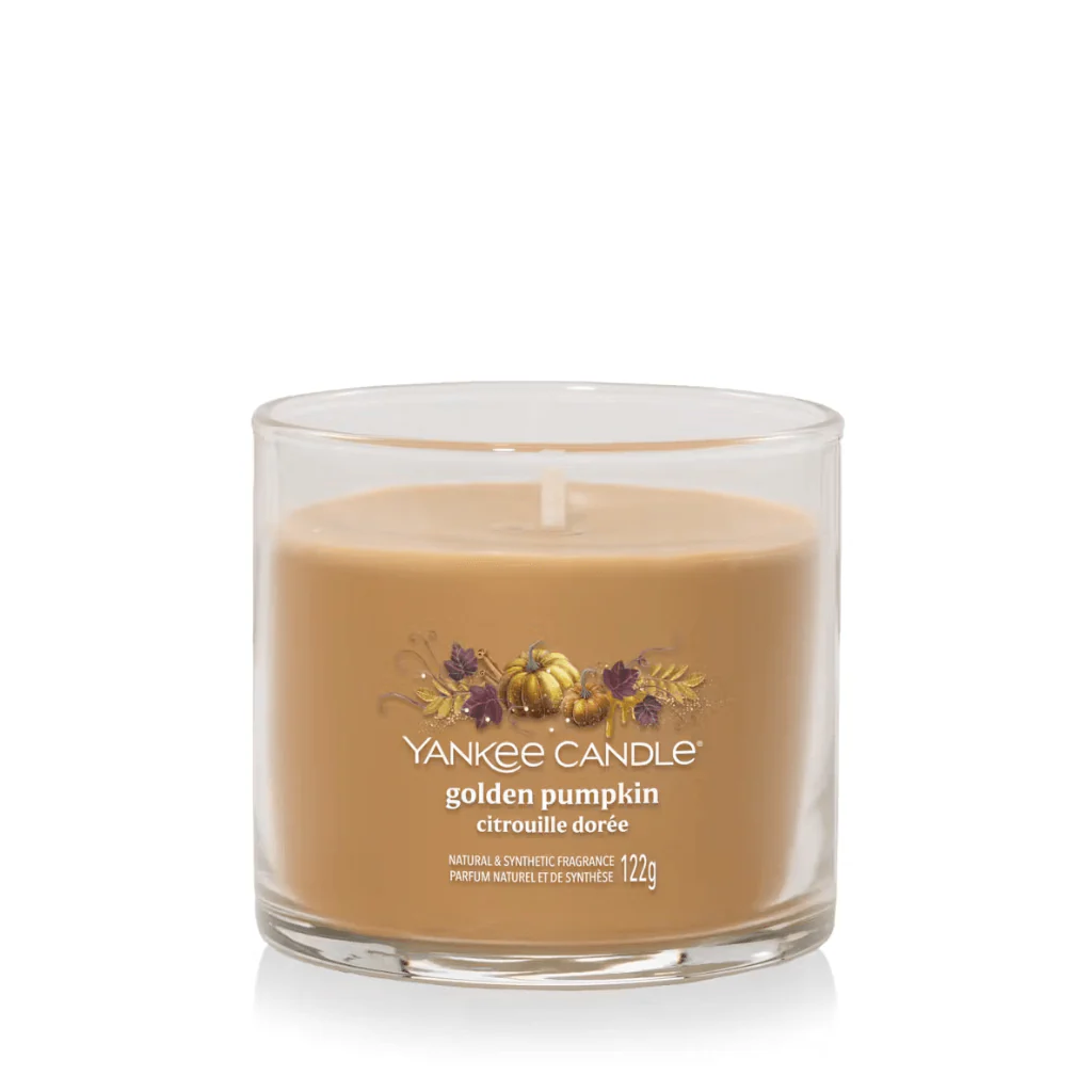 Yankee Candle Signature Tumbler Jar Candle - Golden Pumpkin - Image 2