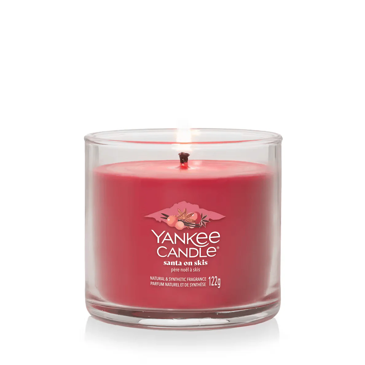 Yankee Candle Signature Tumbler Jar Candle - Santa on Skis - Image 2