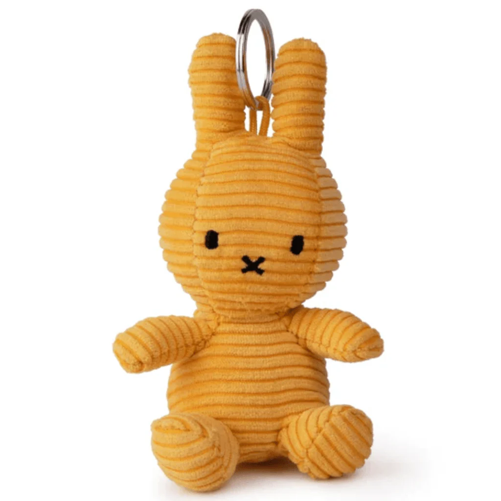 Yellow Miffy Corduroy Keyring – Bon Ton Toys